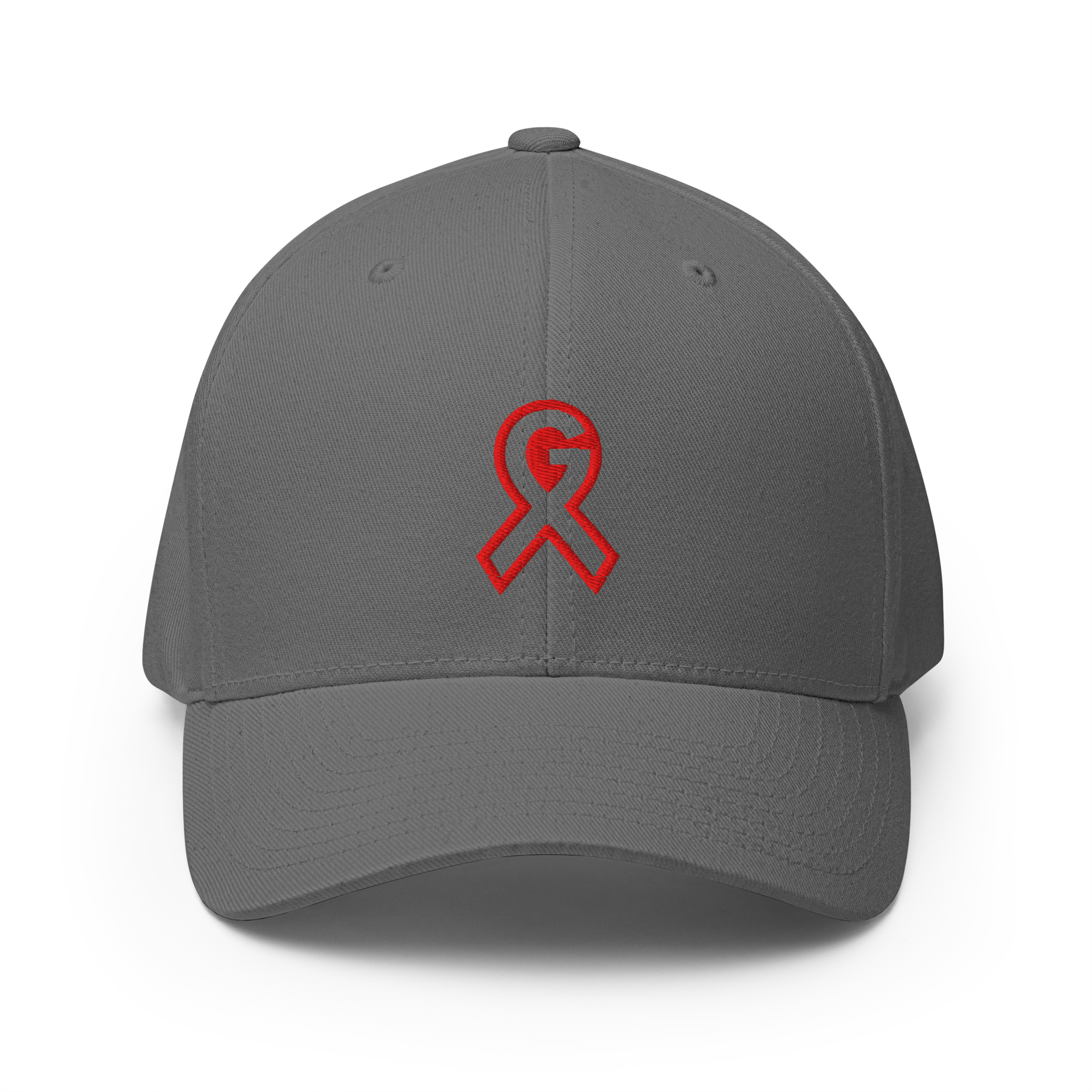 "G Ribbon" Red Structured Twill Cap