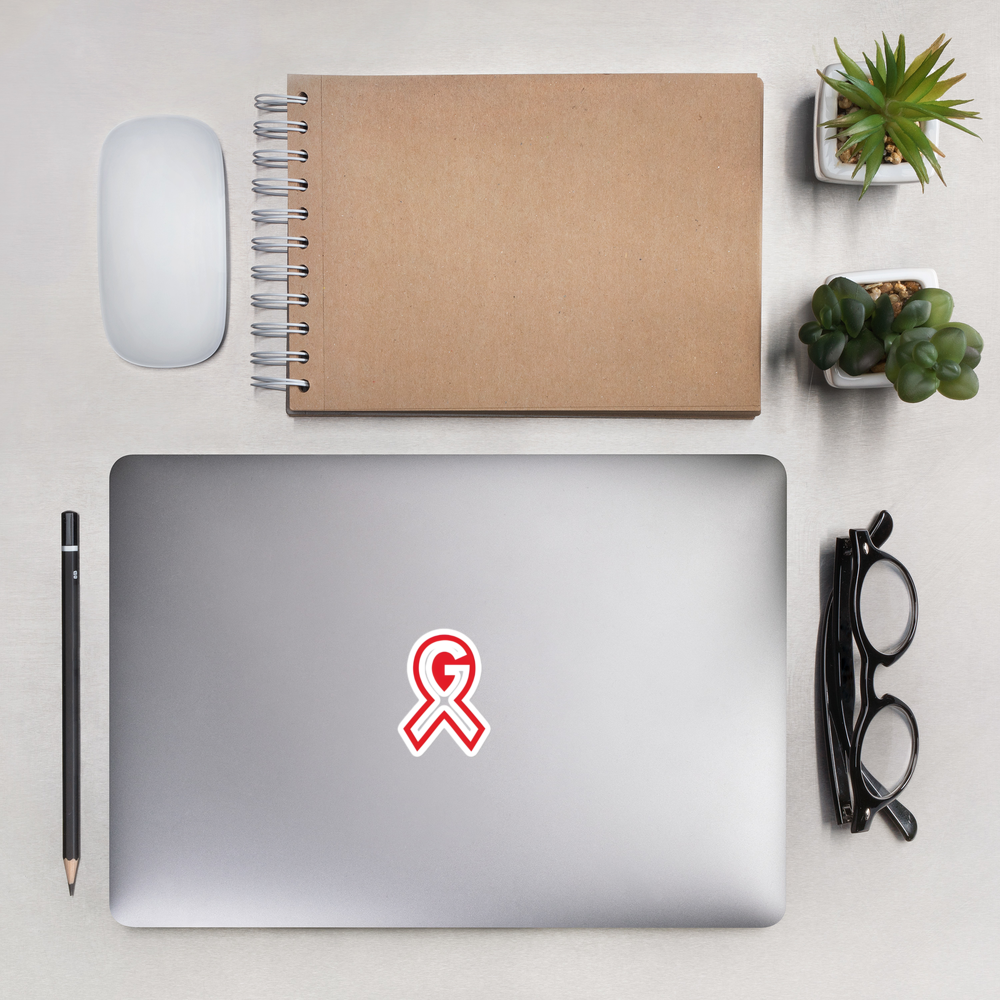 G Ribbon Bubble-free stickers
